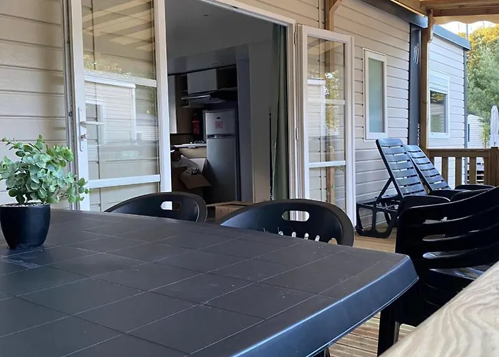 Campsite Mobilhome Proche Ocean, Piscine Chauffee *